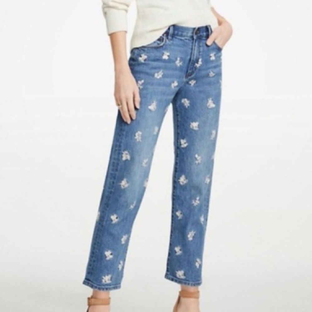 Embroidred Jeans